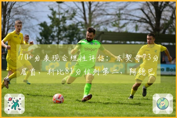 70+分表现合理性评估：东契奇73分居首，科比81分位列第二，阿德巴约83分排第11